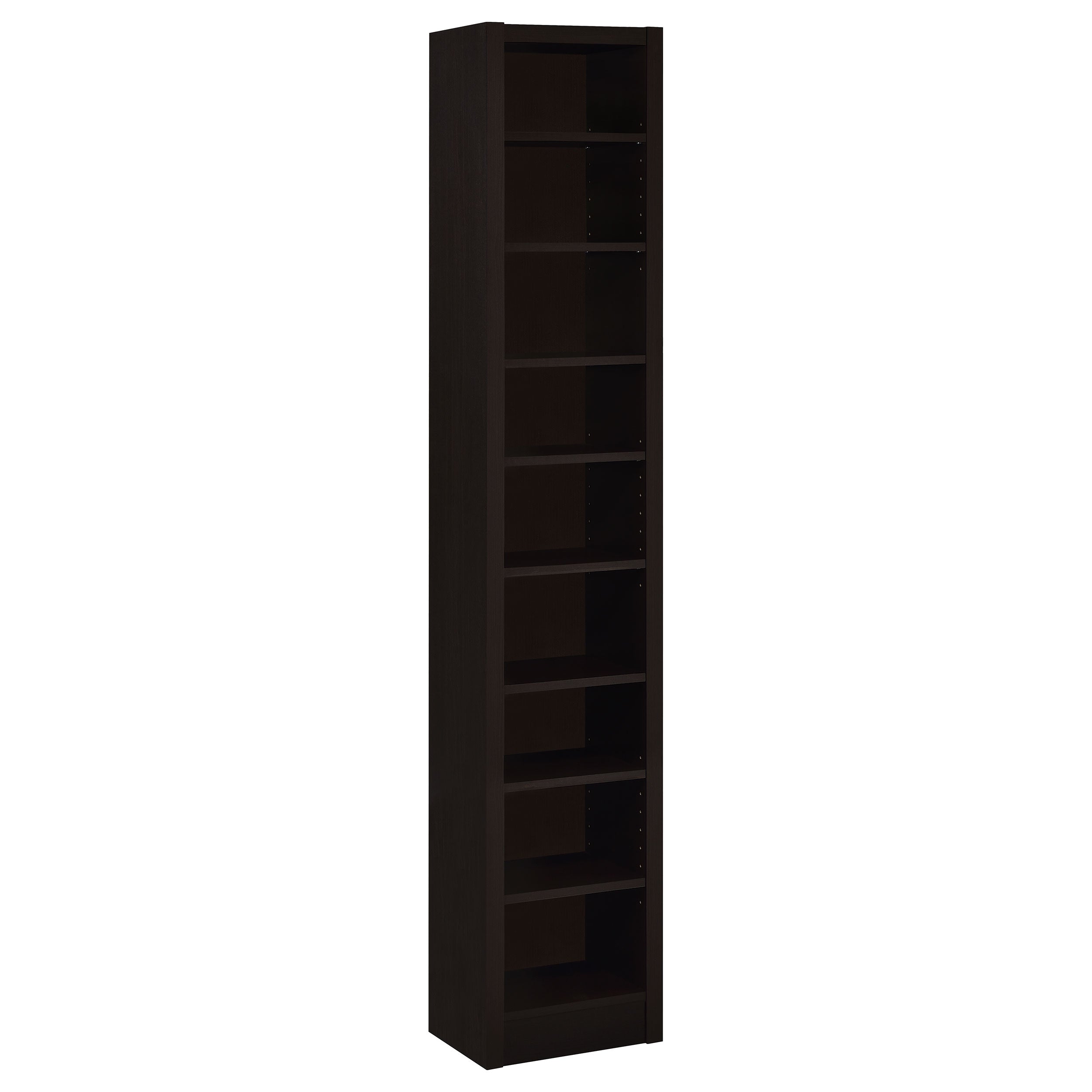 Best Furniture Outlet - Coaster - Eliam 71-inch 8-shelf Bookcase Cappuccino - 800285