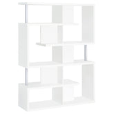 Best Furniture Outlet - Coaster - Hoover 63-inch 5-shelf Bookshelf White - 800310