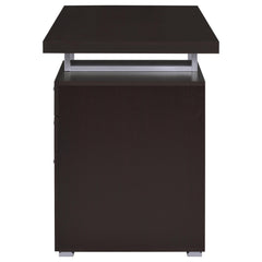 Brennan 47-inch 3-drawer Office Computer Desk Cappuccino