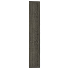 Joey 71-inch 5-shelf Bookshelf Weathered Grey