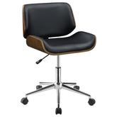 Best Furniture Outlet - Coaster - Addington Upholstered Adjustable Office Desk Chair Black - 800612