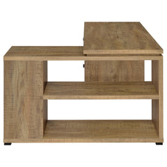 Yvette 60-inch 3-drawer L-Shape Computer Desk Mango