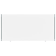 Dobrev 48-inch 2-drawer Writing Desk White High Gloss