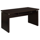 Best Furniture Outlet - Coaster - Skylar 55-inch Computer Desk with Keyboard Drawer Cappuccino - 800891