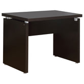 Best Furniture Outlet - Coaster - Skylar 39-inch Engineered Wood Writing Desk Cappuccino - 800892