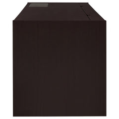 Halston 60-inch 3-drawer Office Computer Desk Cappuccino