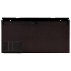 Halston 60-inch 3-drawer Office Computer Desk Cappuccino