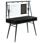 Best Furniture Outlet - Coaster - Jessie 47-inch Writing Desk with Whiteboard and USB Black - 801404