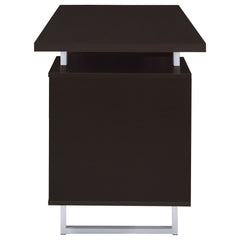 Lawtey 60-inch 2-drawer Office Computer Desk Cappuccino