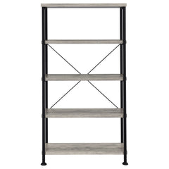 Analiese 63-inch 4-shelf Bookshelf Grey Driftwood