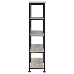 Analiese 63-inch 4-shelf Bookshelf Grey Driftwood