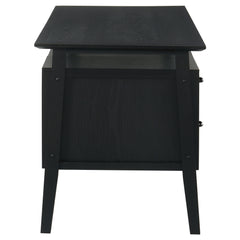 Goodson 64-inch 4-Drawer Double Pedestal Computer Desk Black