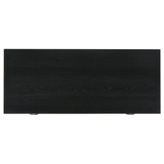 Goodson 64-inch 4-Drawer Double Pedestal Computer Desk Black