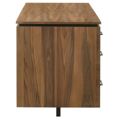Berhalter 6-Drawer Double Pedestal File Computer Desk