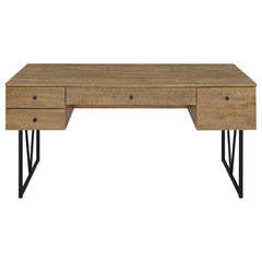 Analiese 63-inch 4-drawer Writing Desk Mango