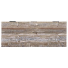 Samson 60-inch 4-drawer Office Computer Desk Weathered Oak