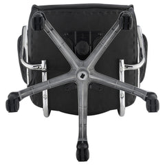 Chase Upholstered Adjustable Home Office Desk Chair Black