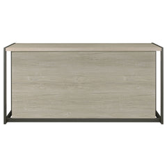 Loomis 60-inch 4-drawer Computer Desk Whitewashed Grey