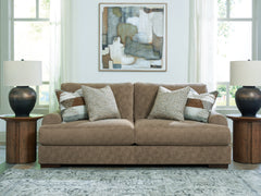 Best Furniture Outlet - Ashley Furniture - Jayne Park Living Room - Sofa / Pecan - PC8150538