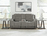 Best Furniture Outlet - Ashley Furniture - Mixed Motion Living Room - PWR REC Loveseat/CON/ADJ HDRST - PC8350518
