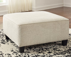 Best Furniture Outlet - Ashley Furniture - Abinger Living Room - Oversized Accent Ottoman / Natural - 8390408