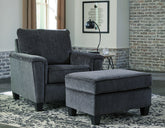Best Furniture Outlet - Ashley Furniture - Abinger Chair and Ottoman - Chair and Ottoman - 83905U4