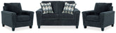Best Furniture Outlet - Ashley Furniture - Abinger Loveseat and 2 Chairs - Loveseat and 2 Chairs - 83905U5