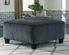 Best Furniture Outlet - Ashley Furniture - Abinger Living Room - Oversized Accent Ottoman / Smoke - 8390508
