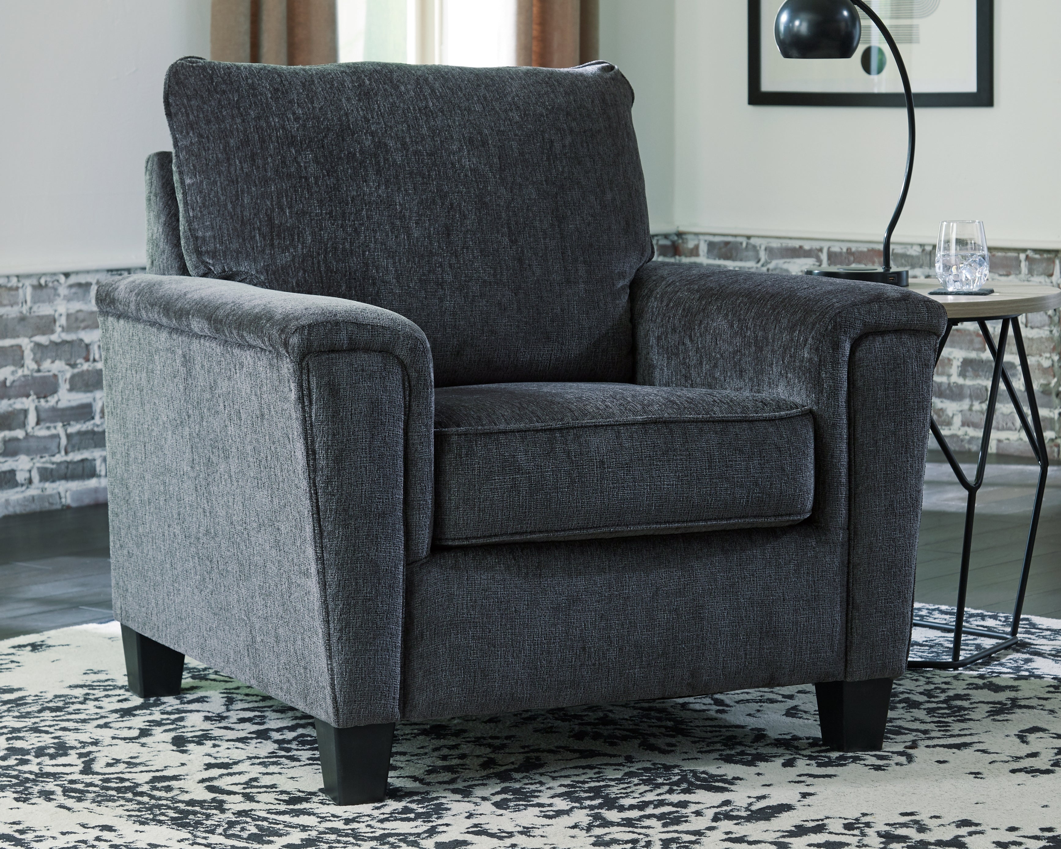 Best Furniture Outlet - Ashley Furniture - Abinger Living Room - Chair / Smoke - 8390520