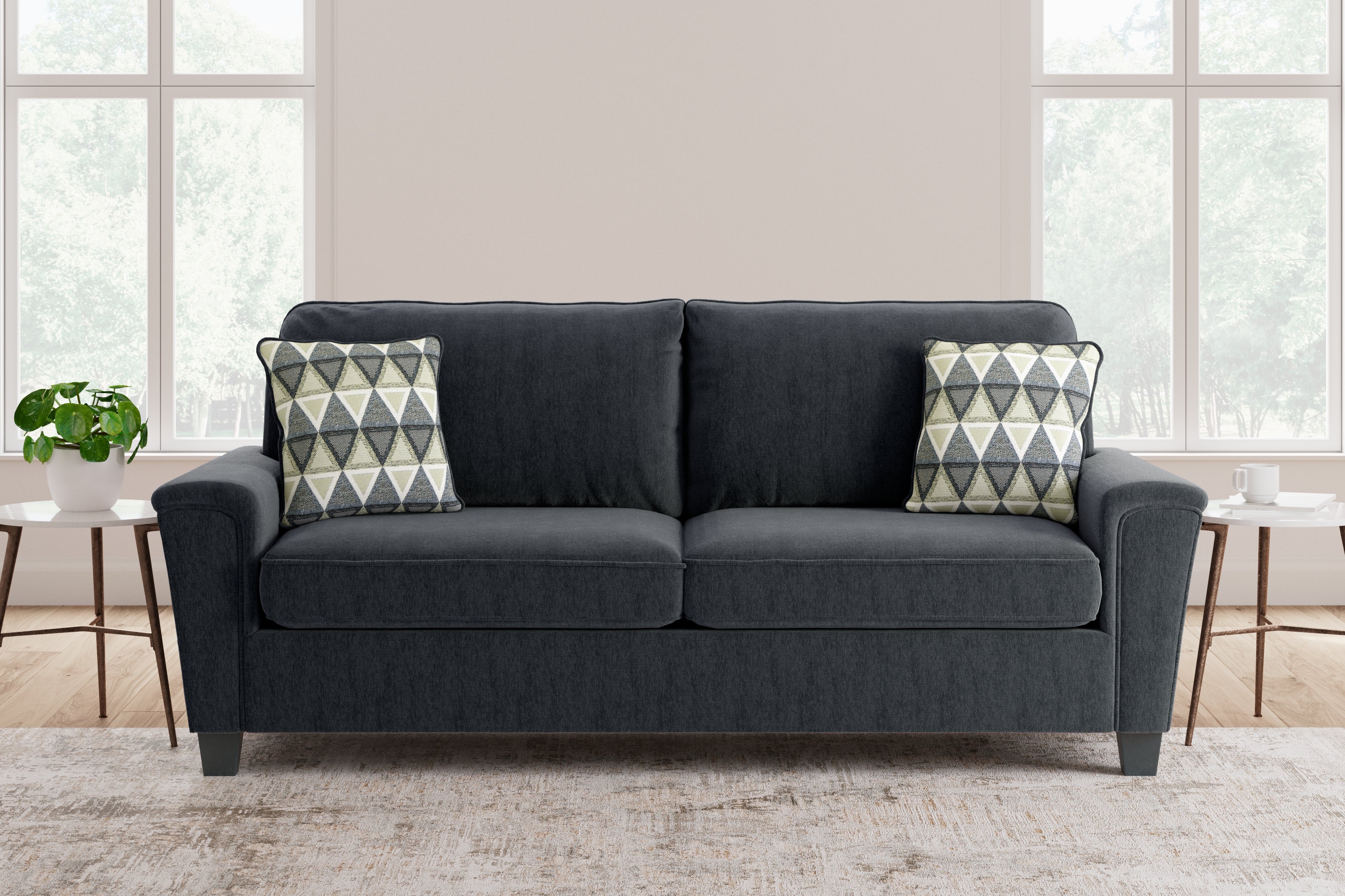 Best Furniture Outlet - Ashley Furniture - Abinger Living Room - Sofa / Smoke - 8390538