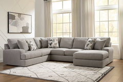 Best Furniture Outlet - Ashley Furniture - Lindon Sectional - 3-Piece Sectional with Chaise - 84704S4