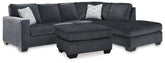 Best Furniture Outlet - Ashley Furniture - Altari 2-Piece Sleeper Sectional and Ottoman - 2-Piece Sleeper Sectional and Ottoman - 87213U15