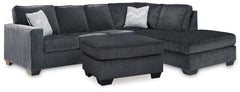 Best Furniture Outlet - Ashley Furniture - Altari 2-Piece Sleeper Sectional and Ottoman - 2-Piece Sleeper Sectional and Ottoman - 87213U15