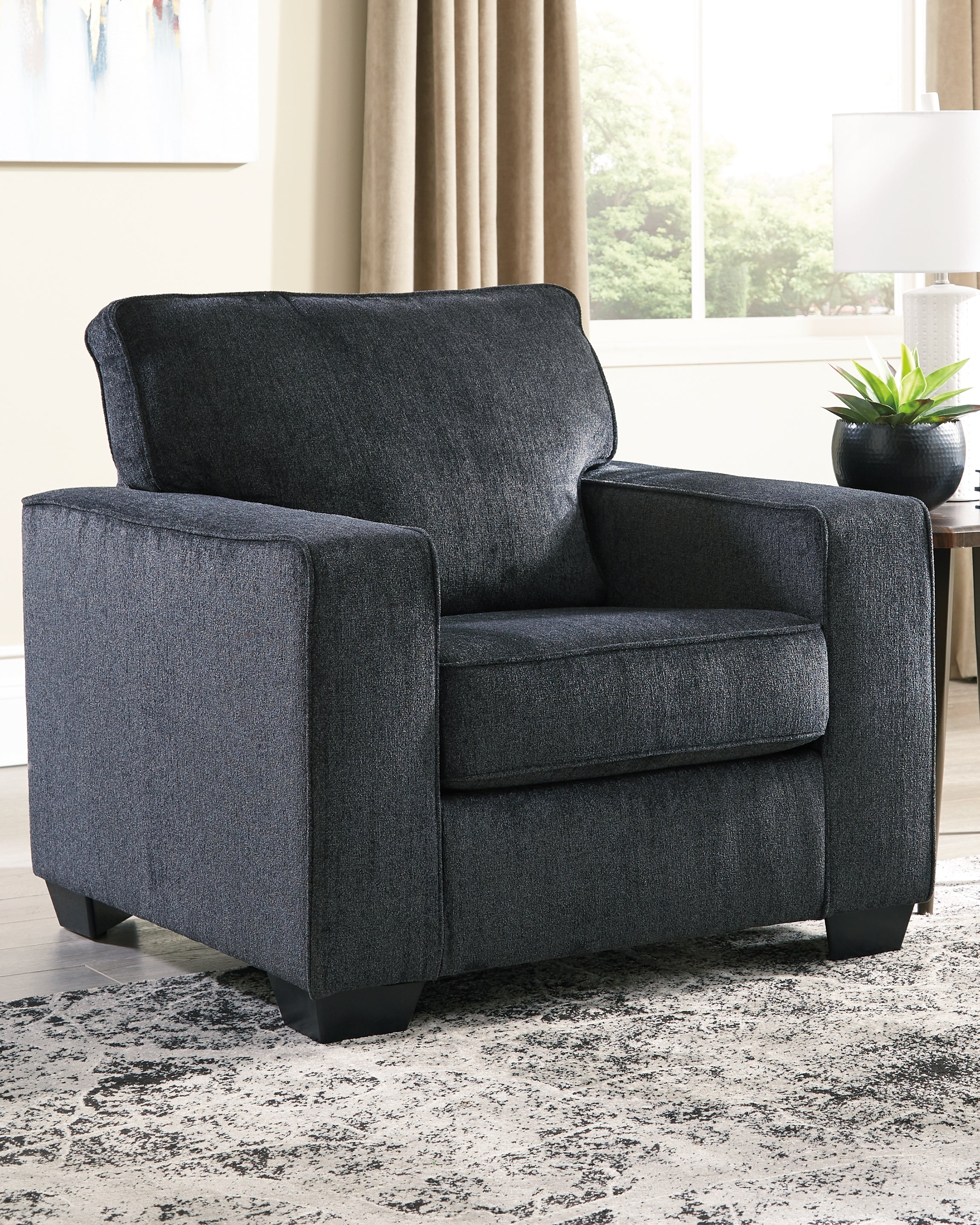 Best Furniture Outlet - Ashley Furniture - Altari Living Room - Chair / Slate - 8721320