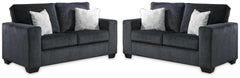 Best Furniture Outlet - Ashley Furniture - Altari Set of 2 Loveseats - Set of 2 Loveseats - 87213U14