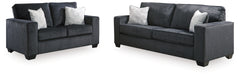 Best Furniture Outlet - Ashley Furniture - Altari Sofa and Loveseat - Sofa and Loveseat / Slate - 87213U1