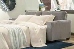 Best Furniture Outlet - Ashley Furniture - Altari Living Room - Queen Sofa Sleeper / Alloy - 8721439