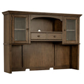 Best Furniture Outlet - Coaster - Hartshill 2-door Hutch with Shelves Burnished Oak - 881283H