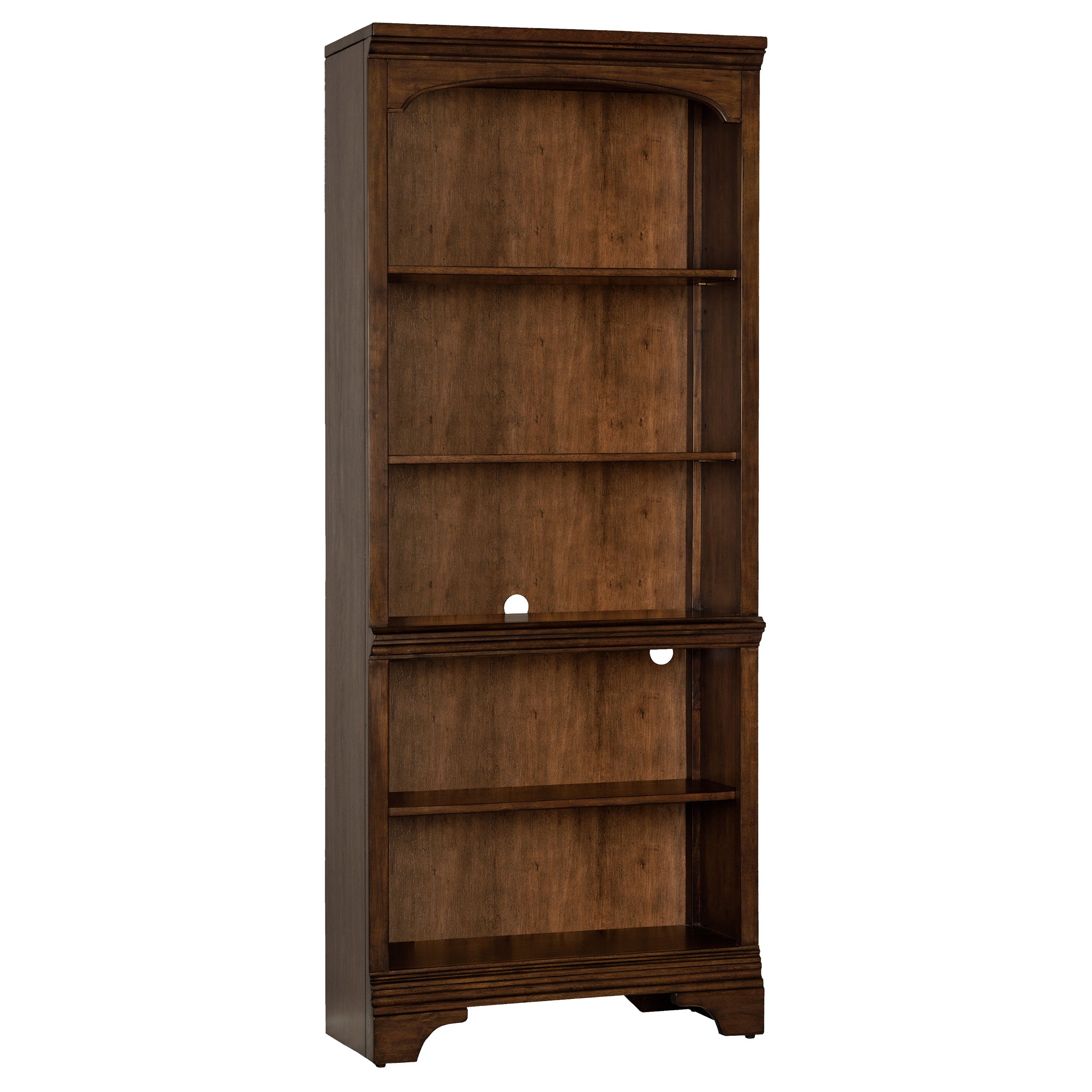 Best Furniture Outlet - Coaster - Hartshill 78-inch 5-shelf Bookcase Burnished Oak - 881285