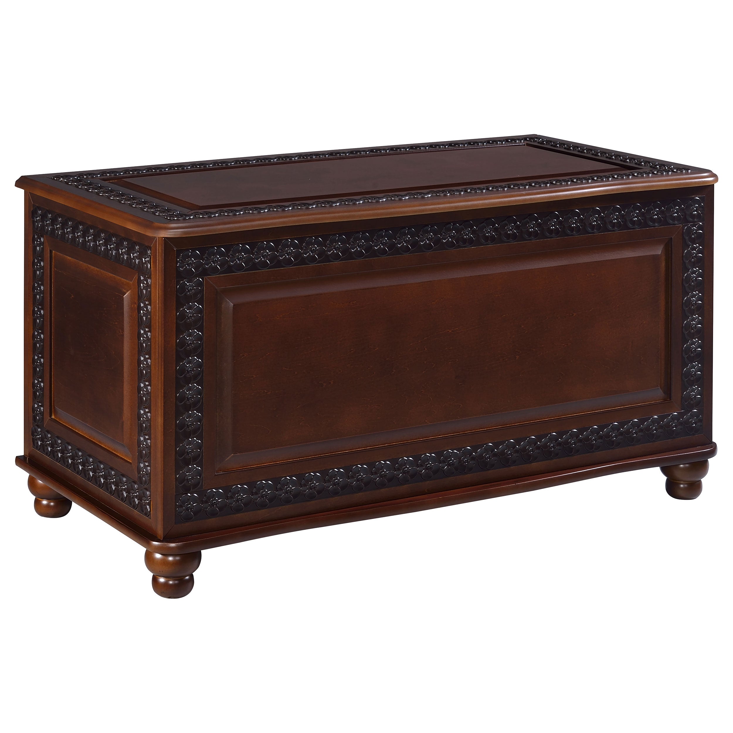 Best Furniture Outlet - Coaster - Finlay Cedar Chest Dark Tobacco - 900012