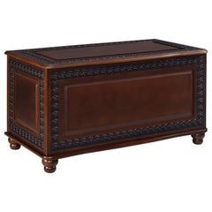 Best Furniture Outlet - Coaster - Finlay Cedar Chest Dark Tobacco - 900012