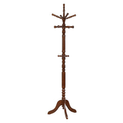 Best Furniture Outlet - Coaster - Achelle 11 Hook Freestanding Coat Rack Hat Hanger Tobacco - 900769