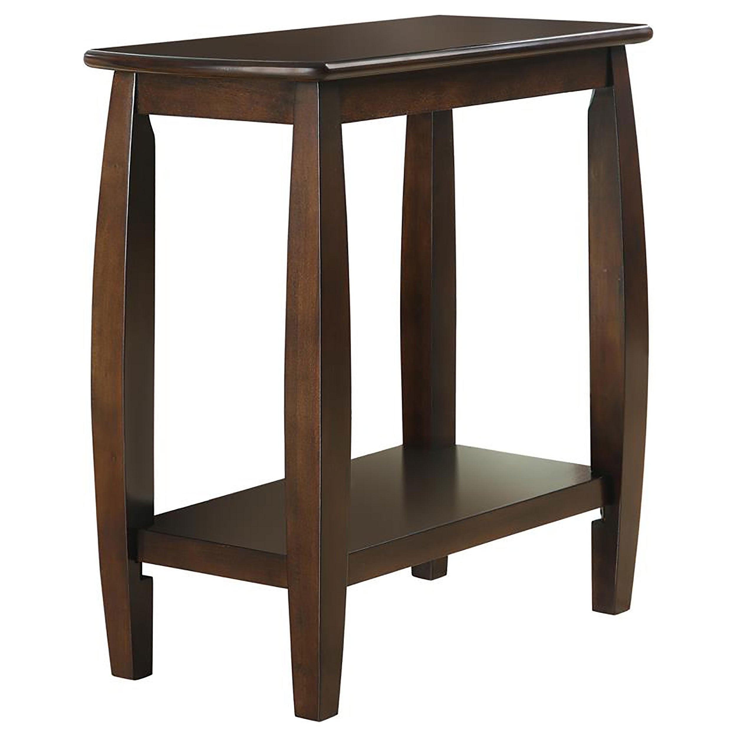 Best Furniture Outlet - Coaster - Dixon 1-shelf Rectangular Wood Side Table Cappuccino - 900994