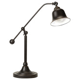Best Furniture Outlet - Coaster - Eduardo 25-inch Bell Down Bridge Table Lamp Dark Bronze - 901186