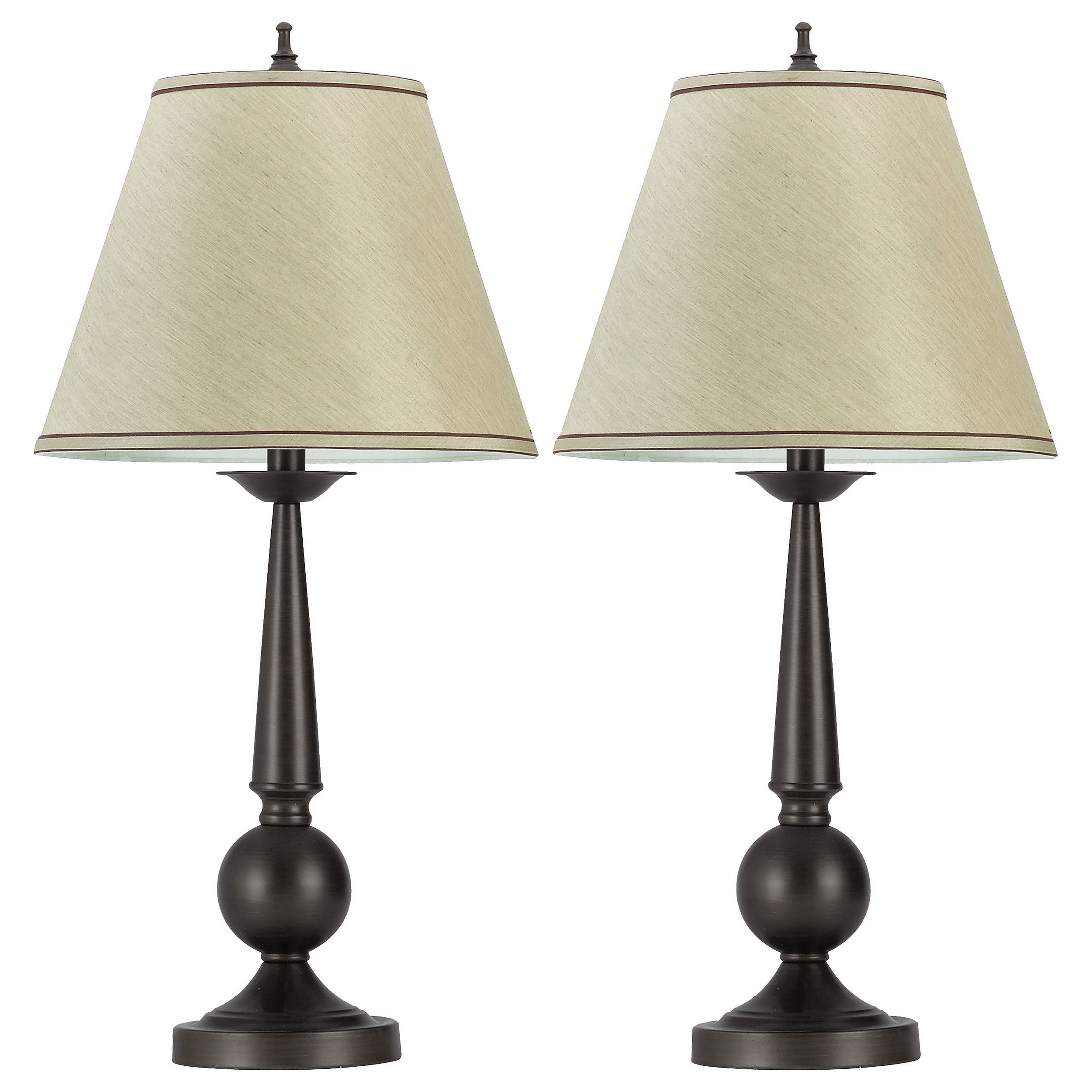 Best Furniture Outlet - Coaster - Ochanko 27-inch Empire Shade Table Lamp Bronze (Set of 2) - 901254