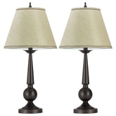 Best Furniture Outlet - Coaster - Ochanko 27-inch Empire Shade Table Lamp Bronze (Set of 2) - 901254