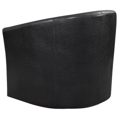 Turner Upholstered Back Swivel Chair Dark Brown