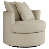 Best Furniture Outlet - Coaster - Debbie Upholstered Swivel Accent Chair Camel - 902274