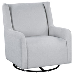 Best Furniture Outlet - Coaster - Serra Boucle Upholstered Swivel Glider Dove Grey - 902454