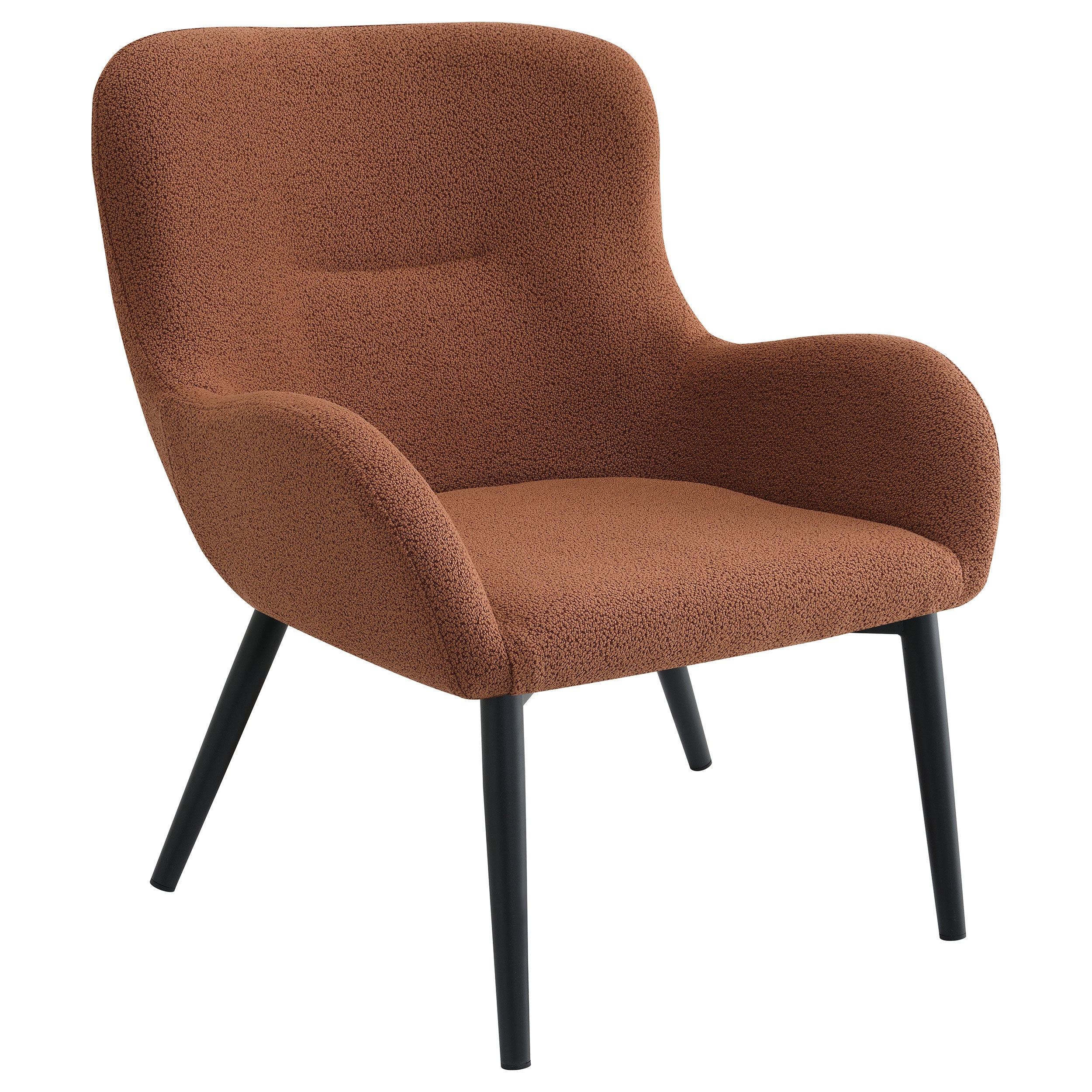 Best Furniture Outlet - Coaster - Calvin Upholstered Modern Arm Accent Chair Rust - 902471